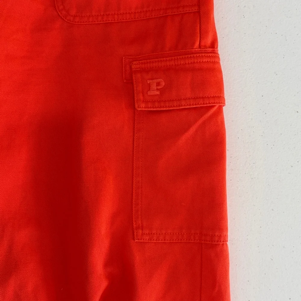 PINK VS Cargo Pants in Bright Orange - Picture 5 of 6